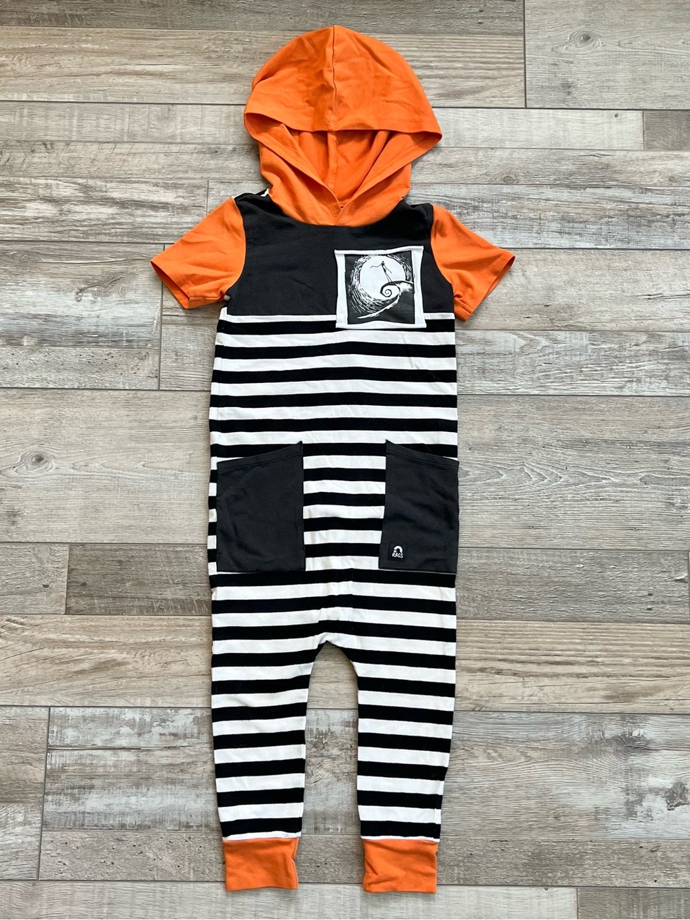 Rags X Nightmare Before Christmas Romper Size 3/4 Years